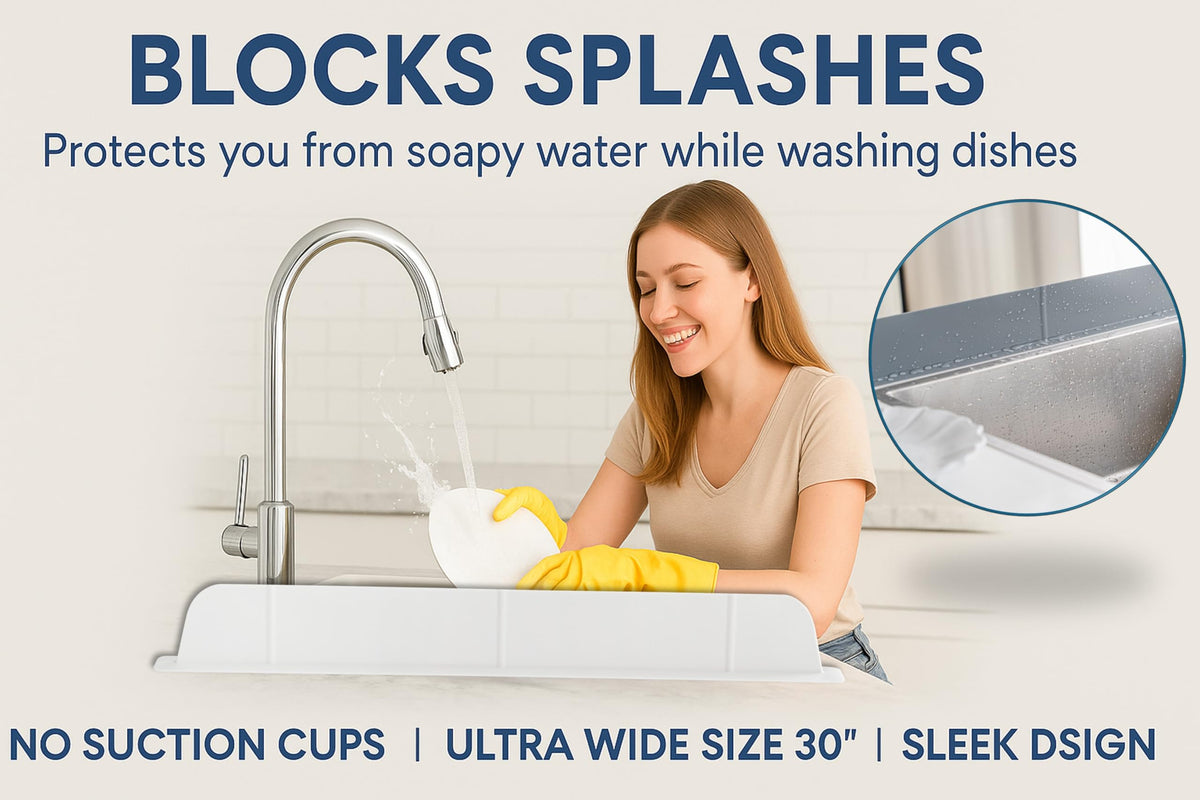 Casa Starlet easy-clean silicone guard wipes clean in seconds.