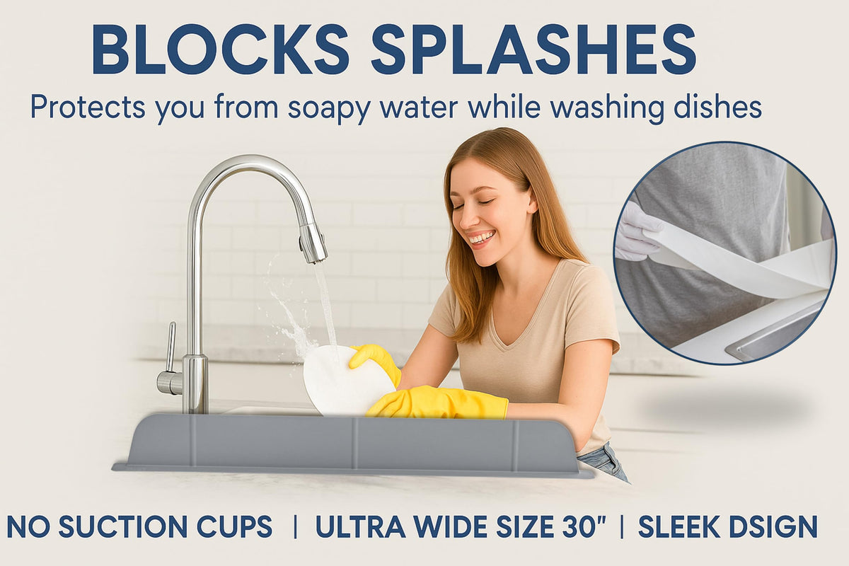 Casa Starlet Korea-made splash guard offers sturdy support and repositioning
