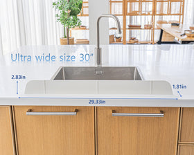 Casa Starlet repositionable silicone guard lifts off easily for cleaning.