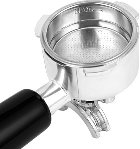 CASABREWS 51mm filter baskets for single and double shot flexibility.