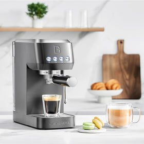 CASABREWS black stainless steel body blends durability with style