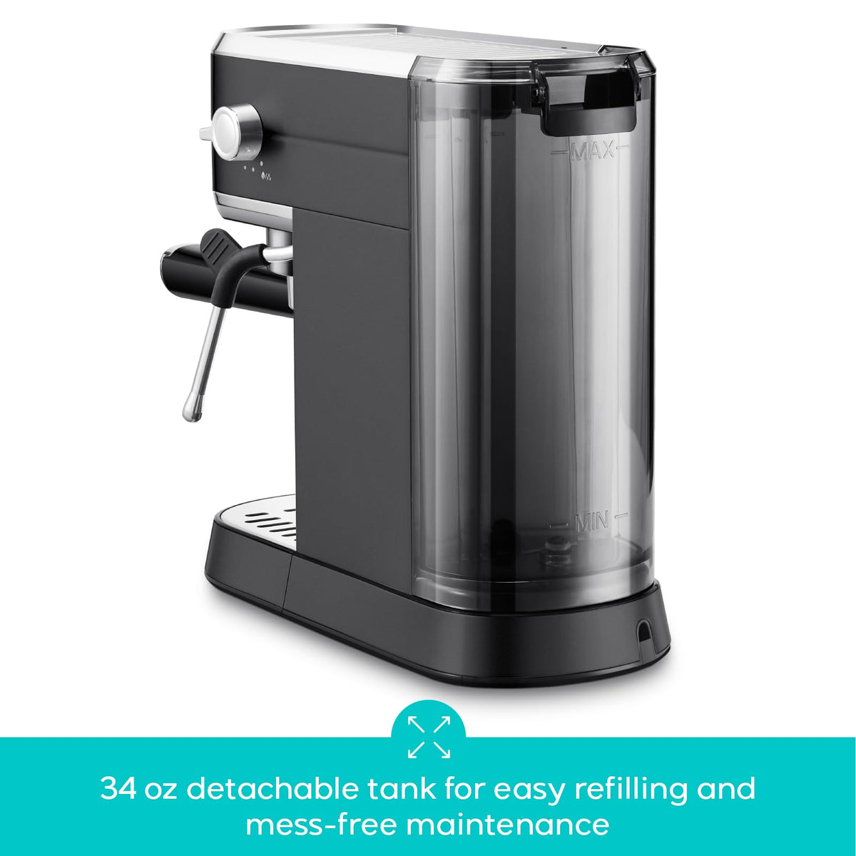 CASABREWS CM5418 20-bar pump delivers consistent extraction and aroma