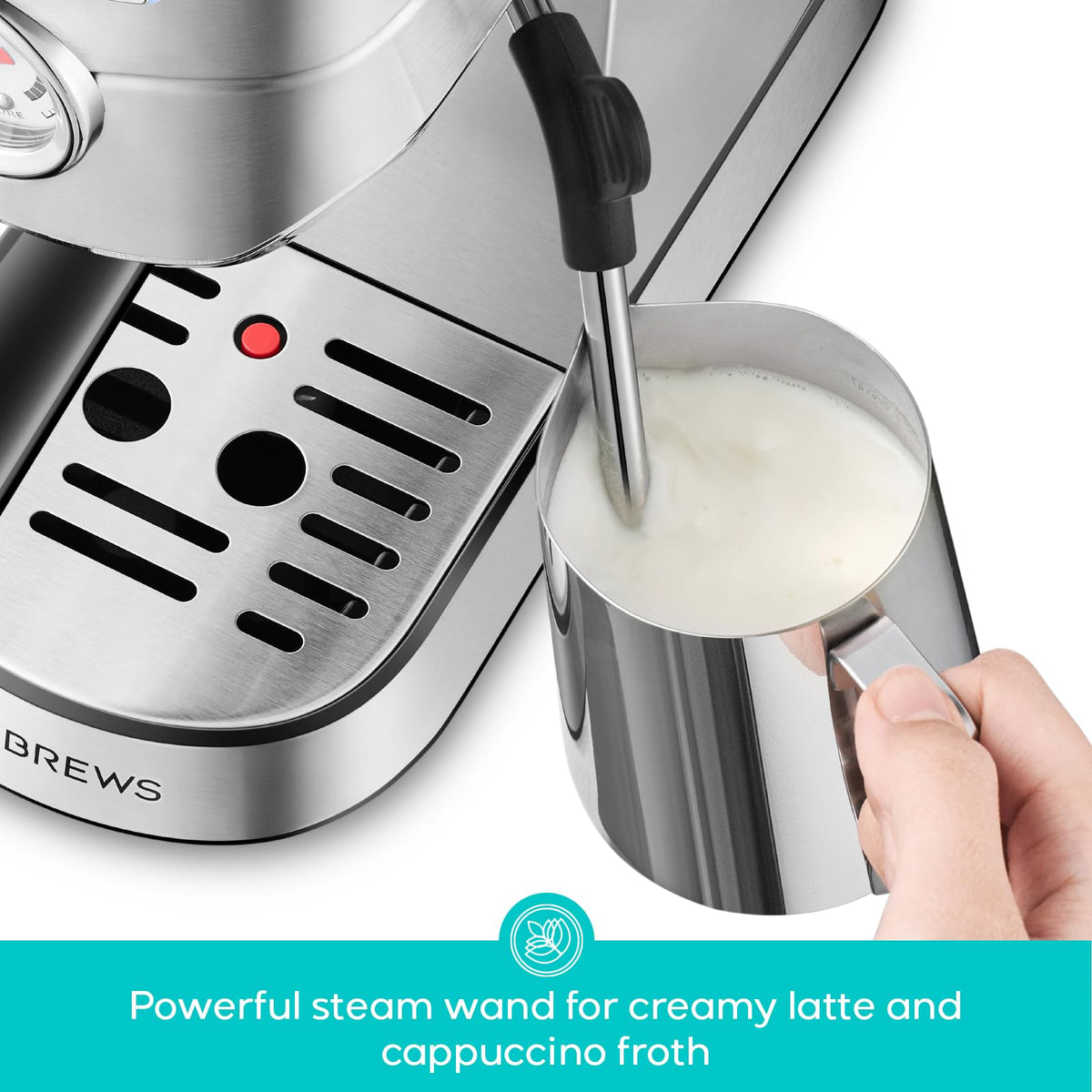 CASABREWS CM5418 compact design fits small kitchens and offices