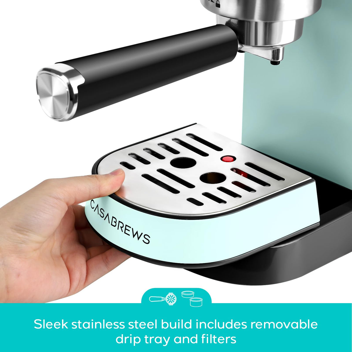 Casabrews CM5418 compact kitchen setup fits small spaces