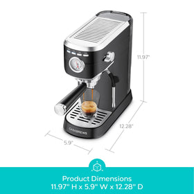 CASABREWS CM5418 microfoam art for cafe-quality latte at home