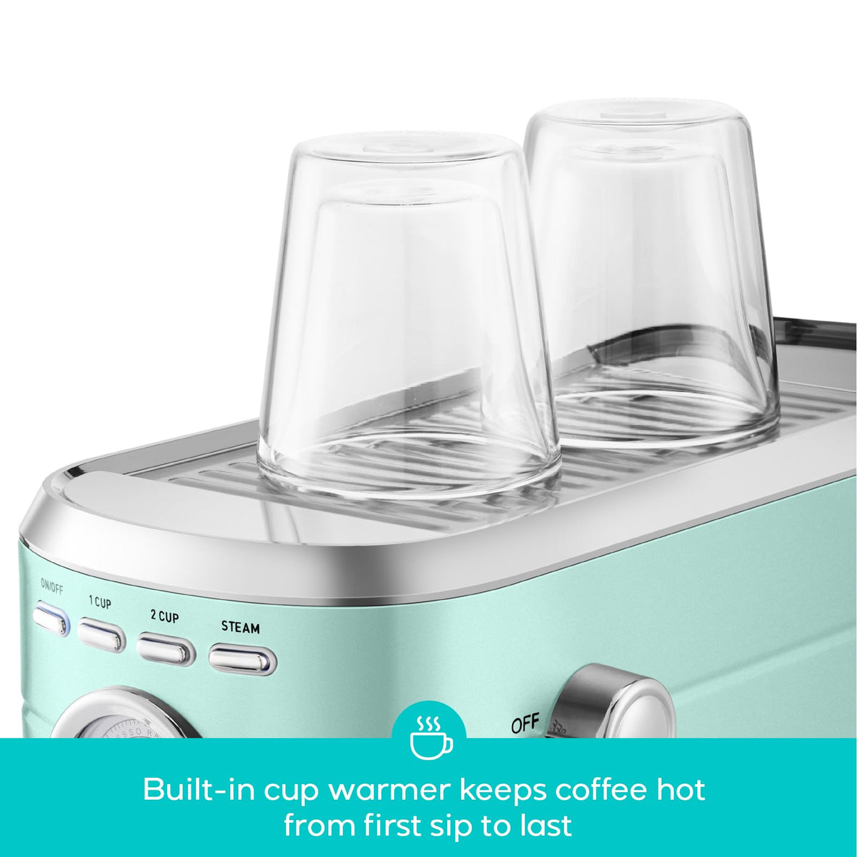 Casabrews CM5418 milk frother in action creates creamy microfoam