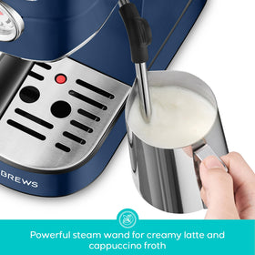 CASABREWS CM5418 removable water tank for easy refills during busy mornings.