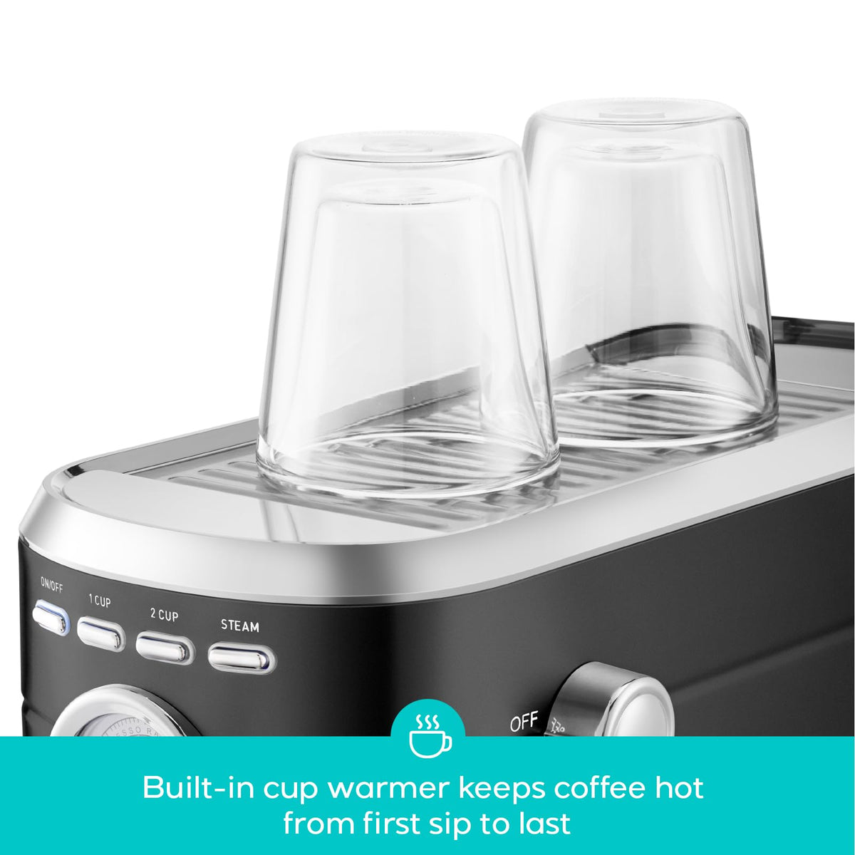CASABREWS CM5418 removable water tank simplifies refilling