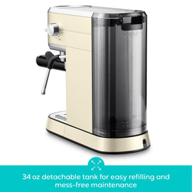 CASABREWS CM5418 stainless steel body combining durability and modern look.