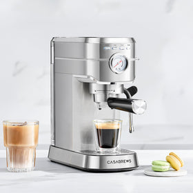 CASABREWS CM5418 steam wand texture milk for latte art