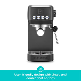 CASABREWS steam wand milk frother ideal for latte art