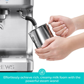 Casabrews Ultra Espresso Machine preprogrammed shots simplify creating favorites
