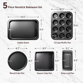 CasaCulina square cake pan with nonstick surface for clean release.