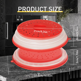CasaCulina folding lid folded flat for compact storage