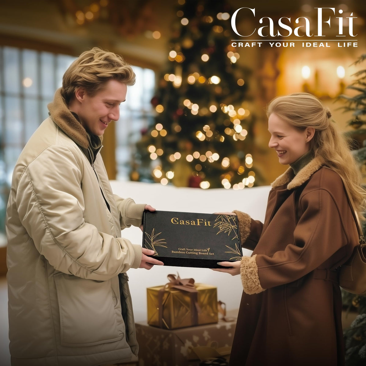 CASAFIT gift-ready packaging, ideal for housewarming gifts for cooks.