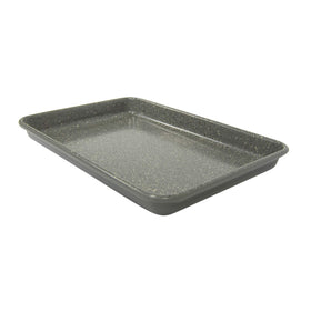 Casaware exterior dimensions highlight compact pan ideal for toaster ovens.