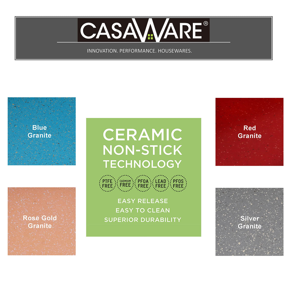 CasaWare fluted cake pan features durable carbon steel construction