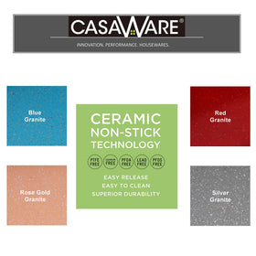 CasaWare fluted cake pan features durable carbon steel construction