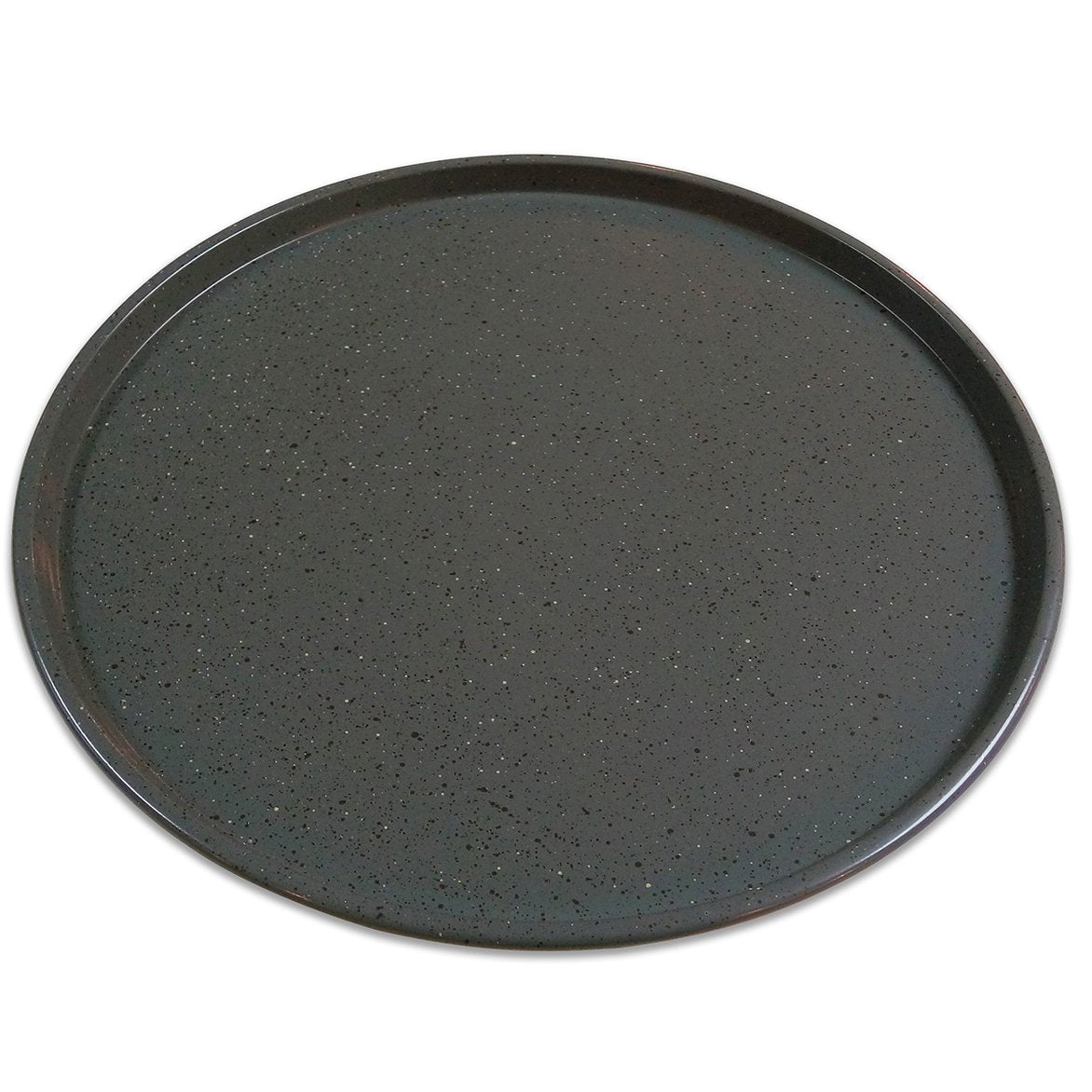 Casaware pan shows durable silver granite surface and nonstick coating for smooth release