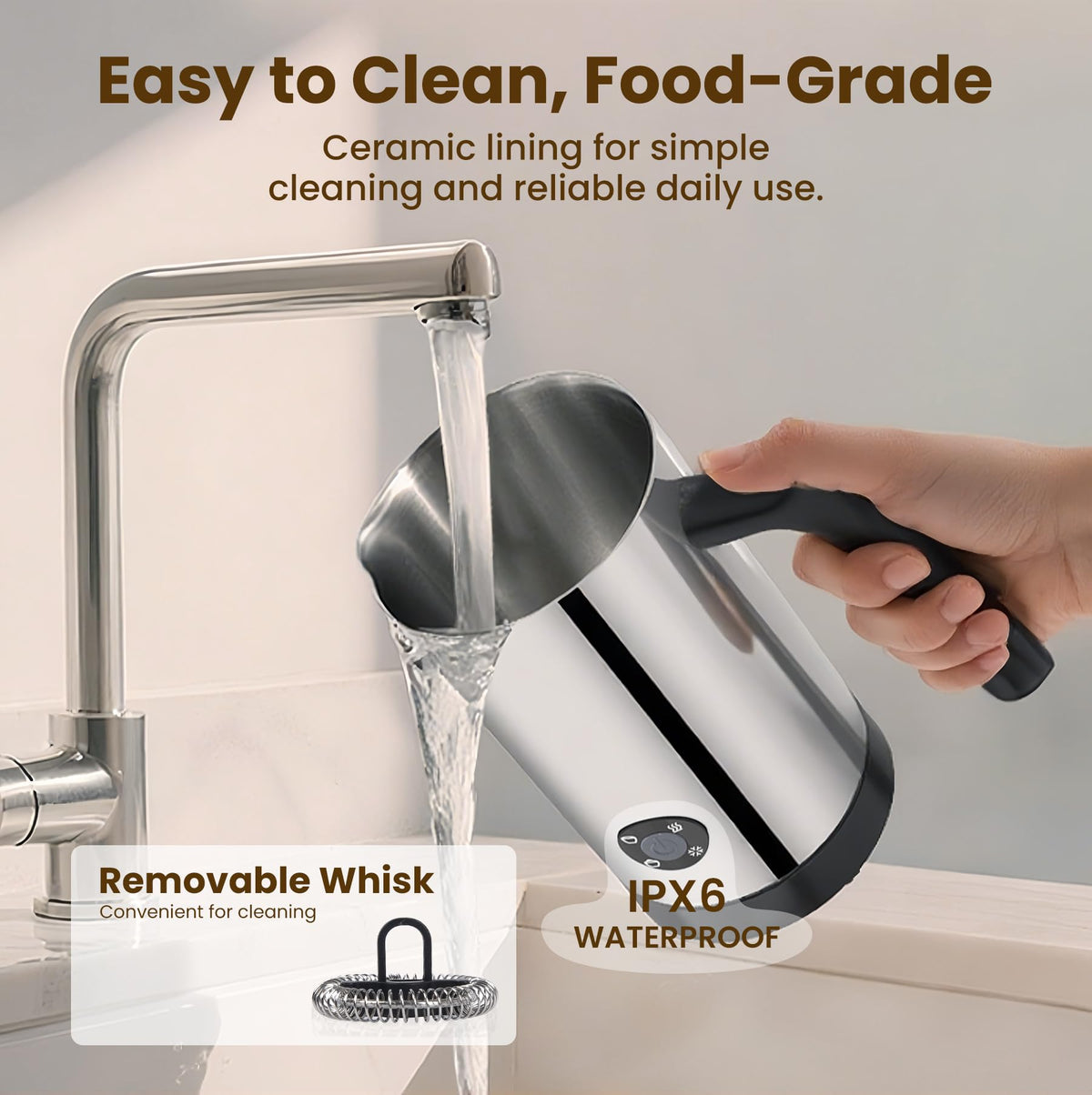 Casimhu Milk Frother dairy tips improve foam results.