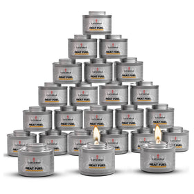 Caterpax 24-pack chafing fuel cans ready for long-running buffet heat