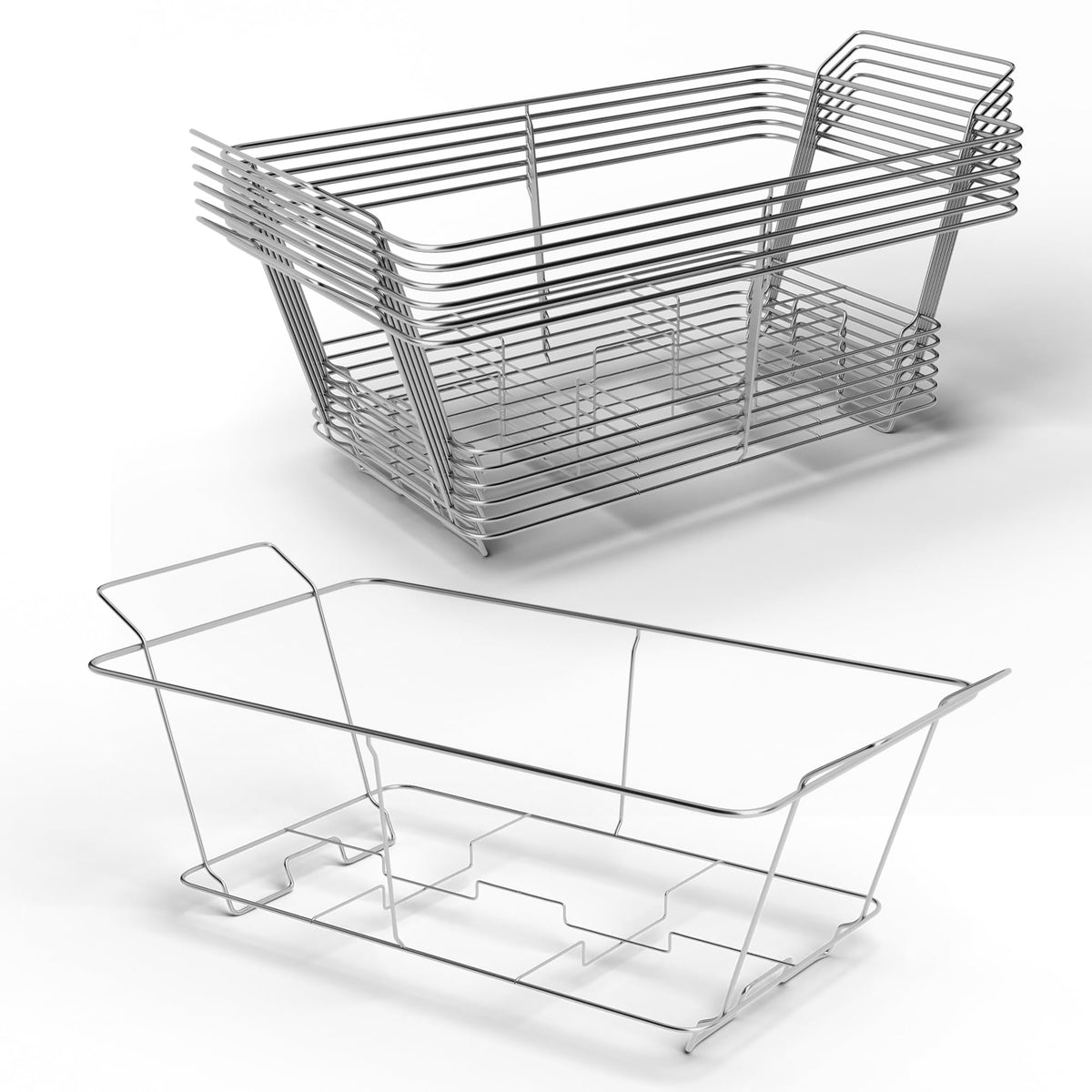 CATERPAX fixed chafing rack supports full-size pans for pro catering setups