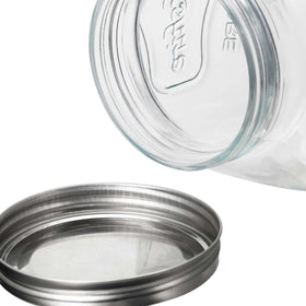 CATPOWER wide-mouth glass jar enables quick ingredient access and refills.