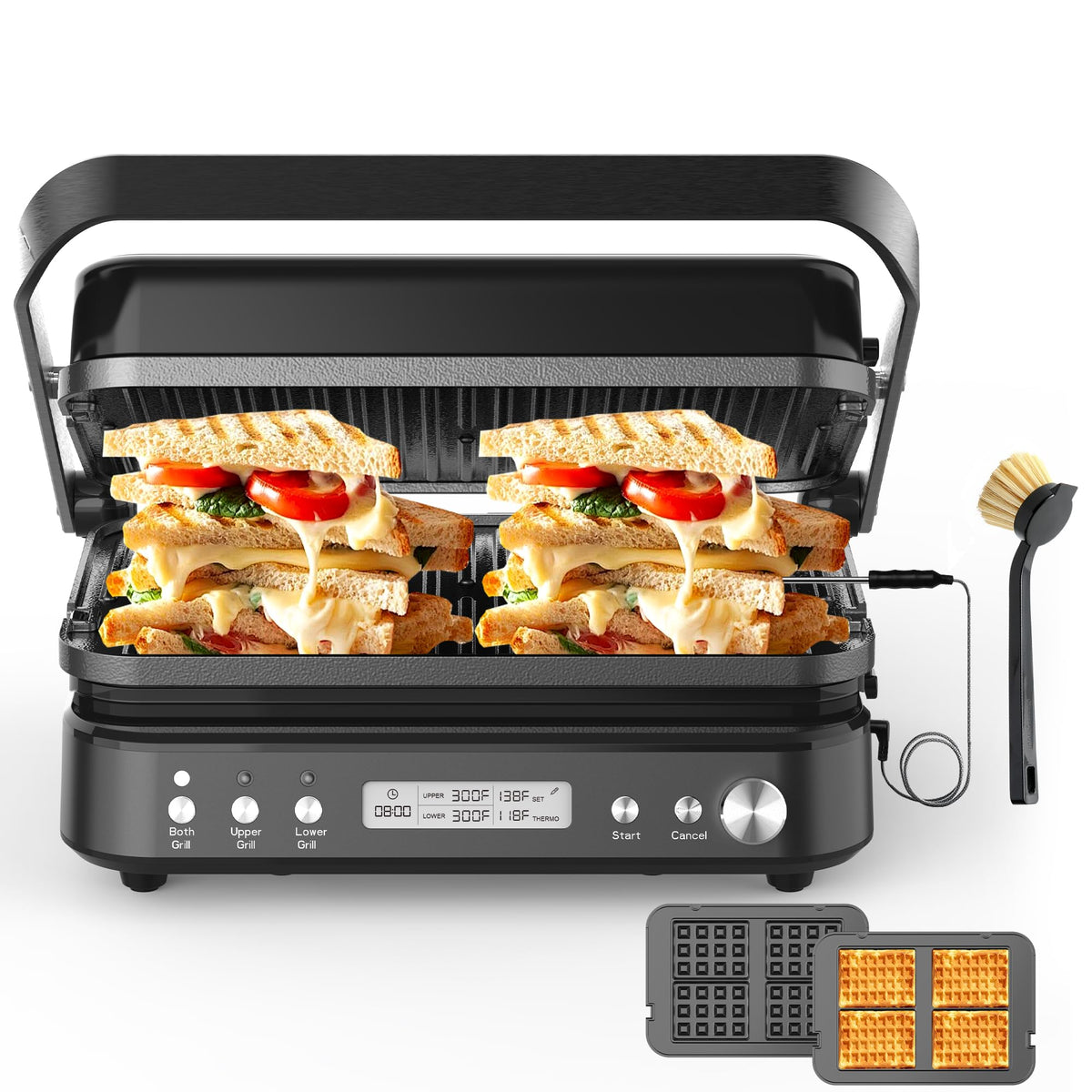 Cattleman Cuisine panini press for quick, even grilling and toasting