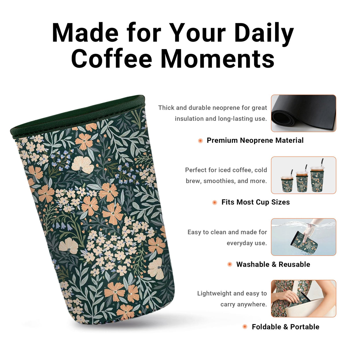 Cavllson sleeve shows dry hands during commutes and desk work.