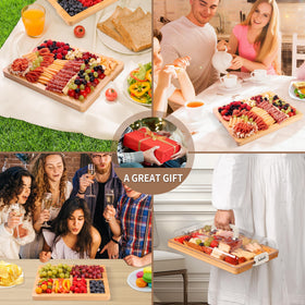 CAWIU dual-function board serves as cutting and serving surface