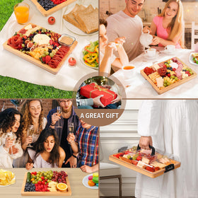 Gift-ready CAWIU board offers stylish presentation for gatherings.