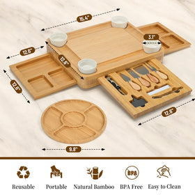 CAWIU eco-friendly bamboo board resists odors and stains