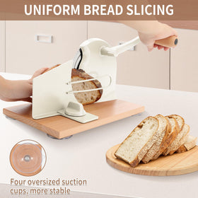 CAWIU bread slicer stainless steel blade for smooth cuts