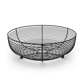 CAXXA countertop fruit bowl displays fresh produce with an elegant wire basket