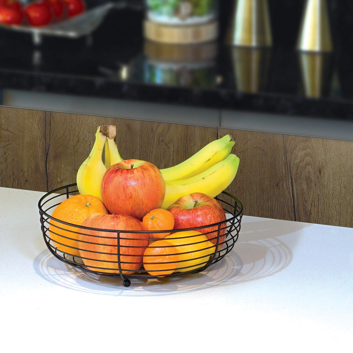 CAXXA design patent-pending basket combines style with practical kitchen storage