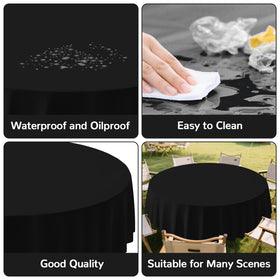 CC-SLZP leakproof-tablecloth protects tables during celebrations and gatherings.