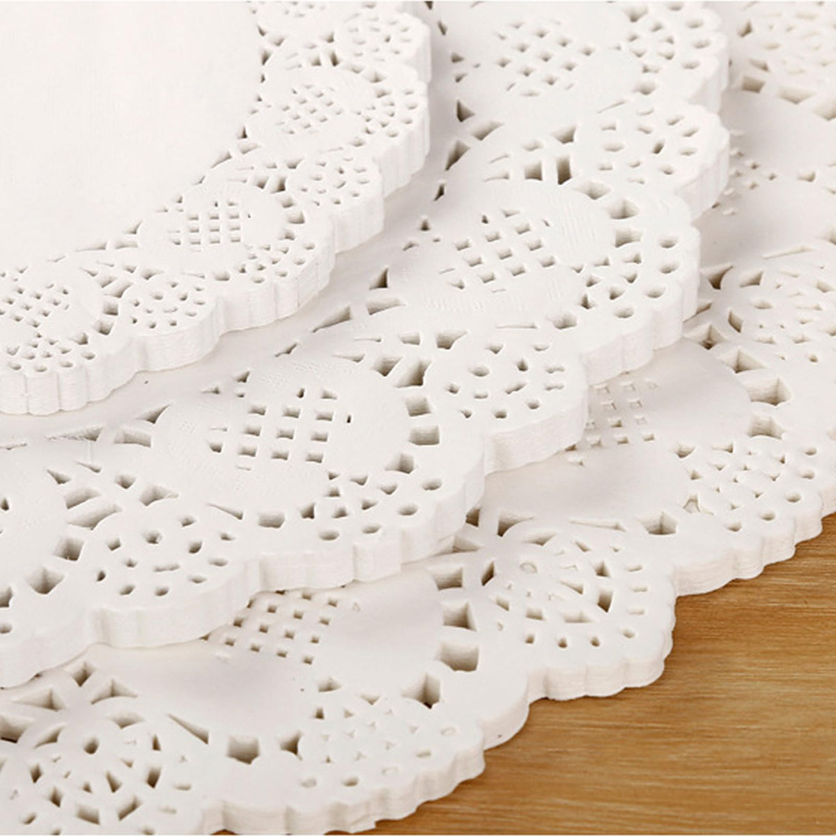 CC wonderland zone wedding table doilies enhance table setting with lace