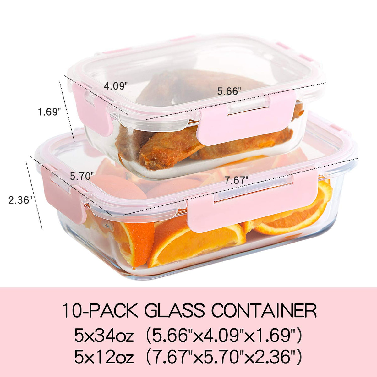 C CREST lids and containers showcase leak-proof design for portable food storage.