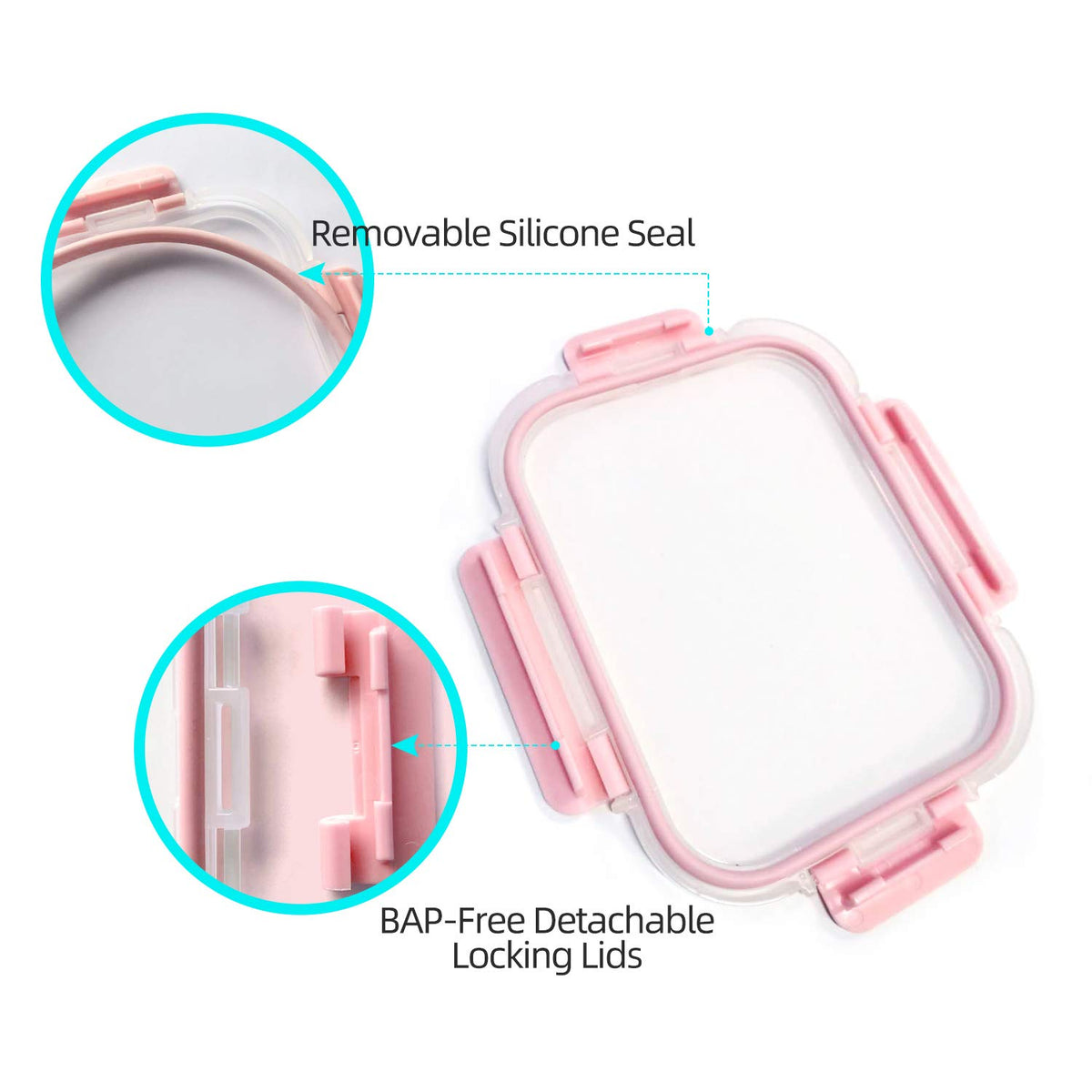C CREST borosilicate glass keeps meals clear and chemical-free for everyday use.