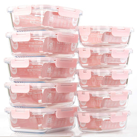 C CREST stackable design saves shelf space when not in use.