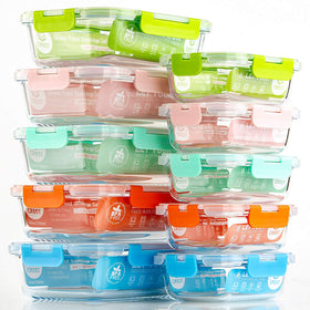 C CREST lids are top-rack dishwasher-safe for easy cleanup.
