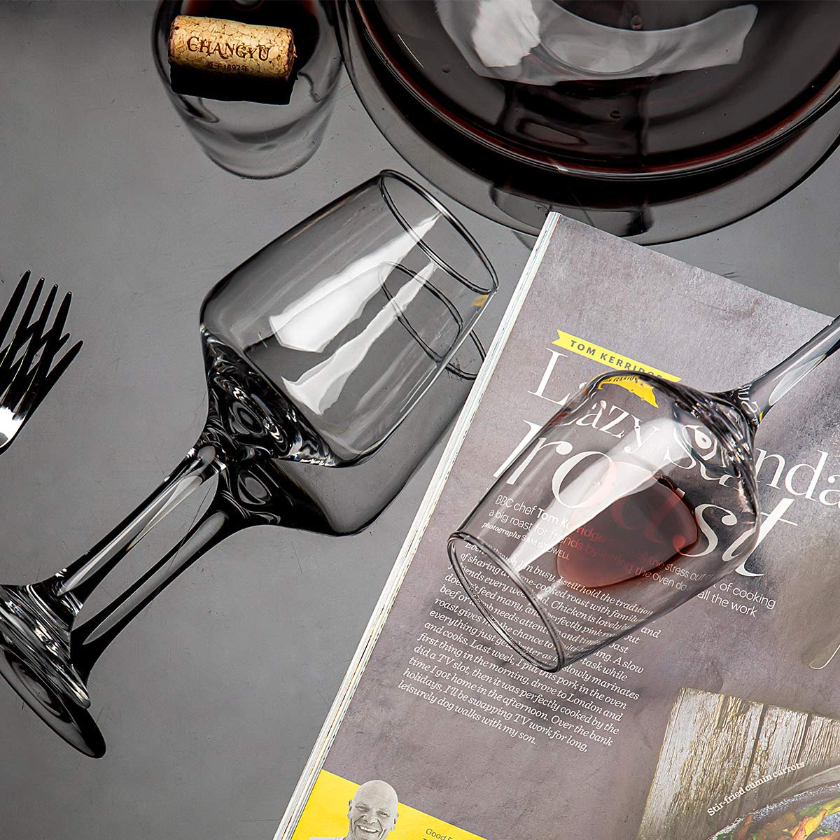 C Crest clear, classic design suits red and white wines beautifully.
