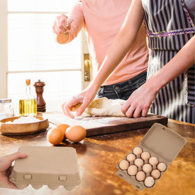 Ccuiicy egg cartons bulk open pack, easy access and organization