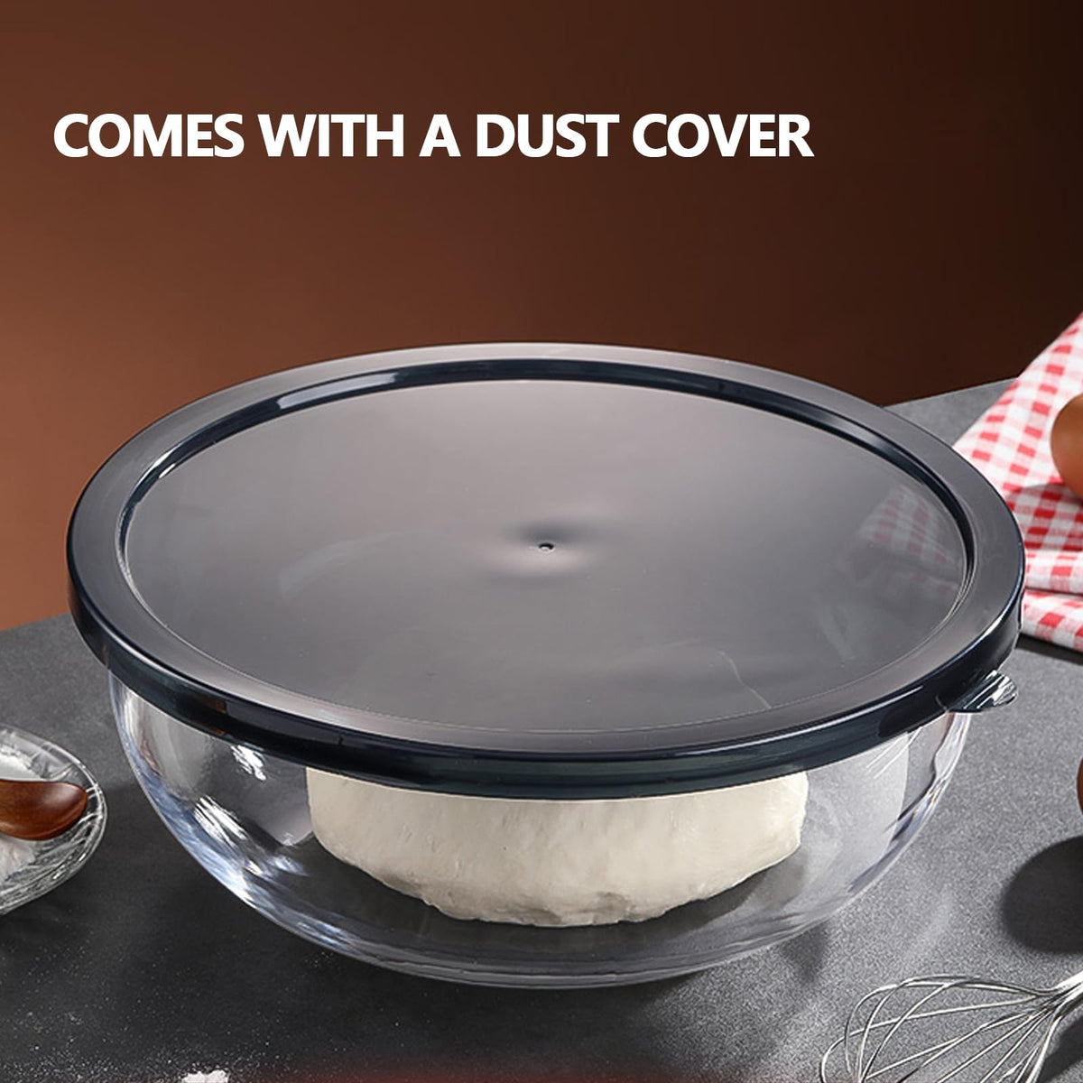 CD HOME 6.3-quart versatile bowl ideal for salads and batters