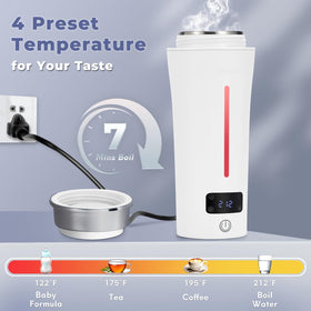 Ceaplot BPA-free kettle with 304 stainless inner pot for durable daily use