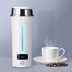 Ceaplot travel kettle with LCD display showing real-time temperature for precise brewing