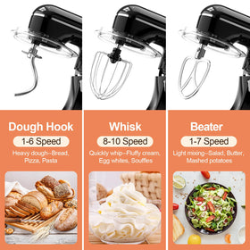 CEBORY tilt-head design provides easy access during ingredient changes