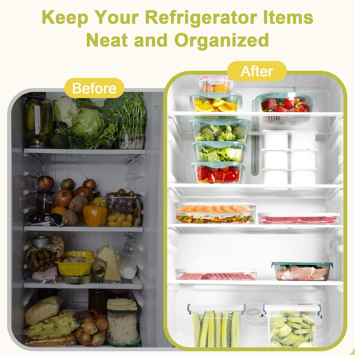 Cecnamt air-tight deli container seal ensures freshness; easy to open with care.