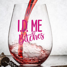 CEDAR CRATE MARKET 21st birthday glass label, bold text adds personality to celebrations.