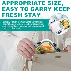 Cedarol microwave and dishwasher safe glass for quick reheats.